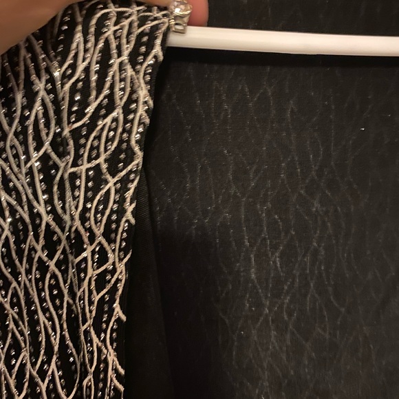 Sparkling Black and white jacket Fancy Perfect for Christmas Party - Picture 2 of 5